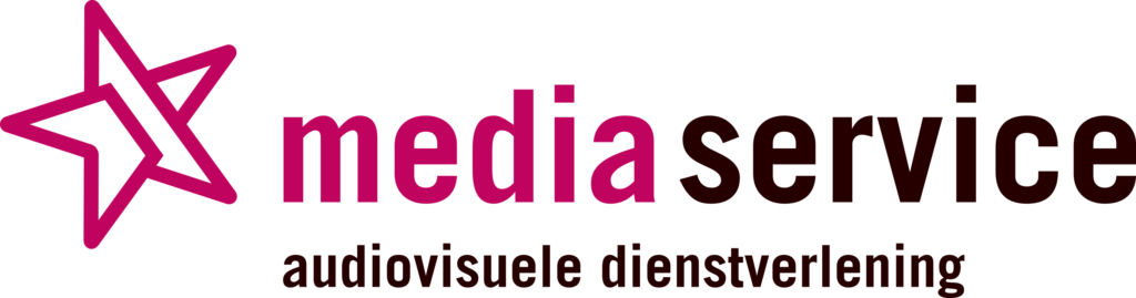 Logo in kleur van Mediaservice Maastricht