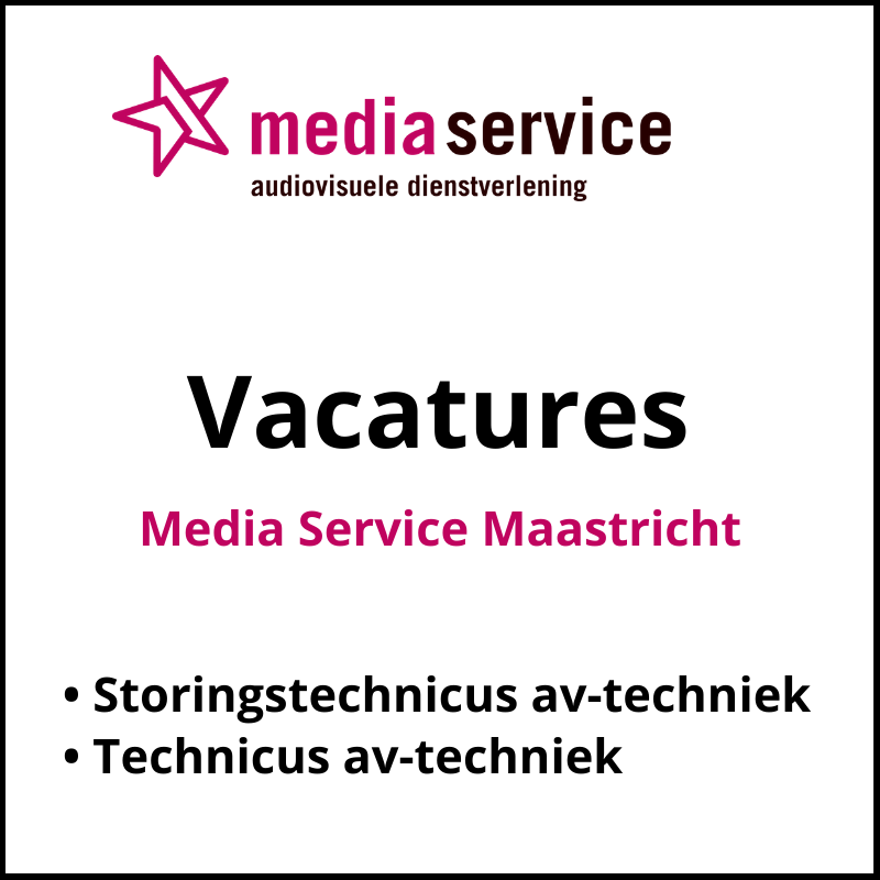 Wij zoeken jou! - vacatures Media Service
