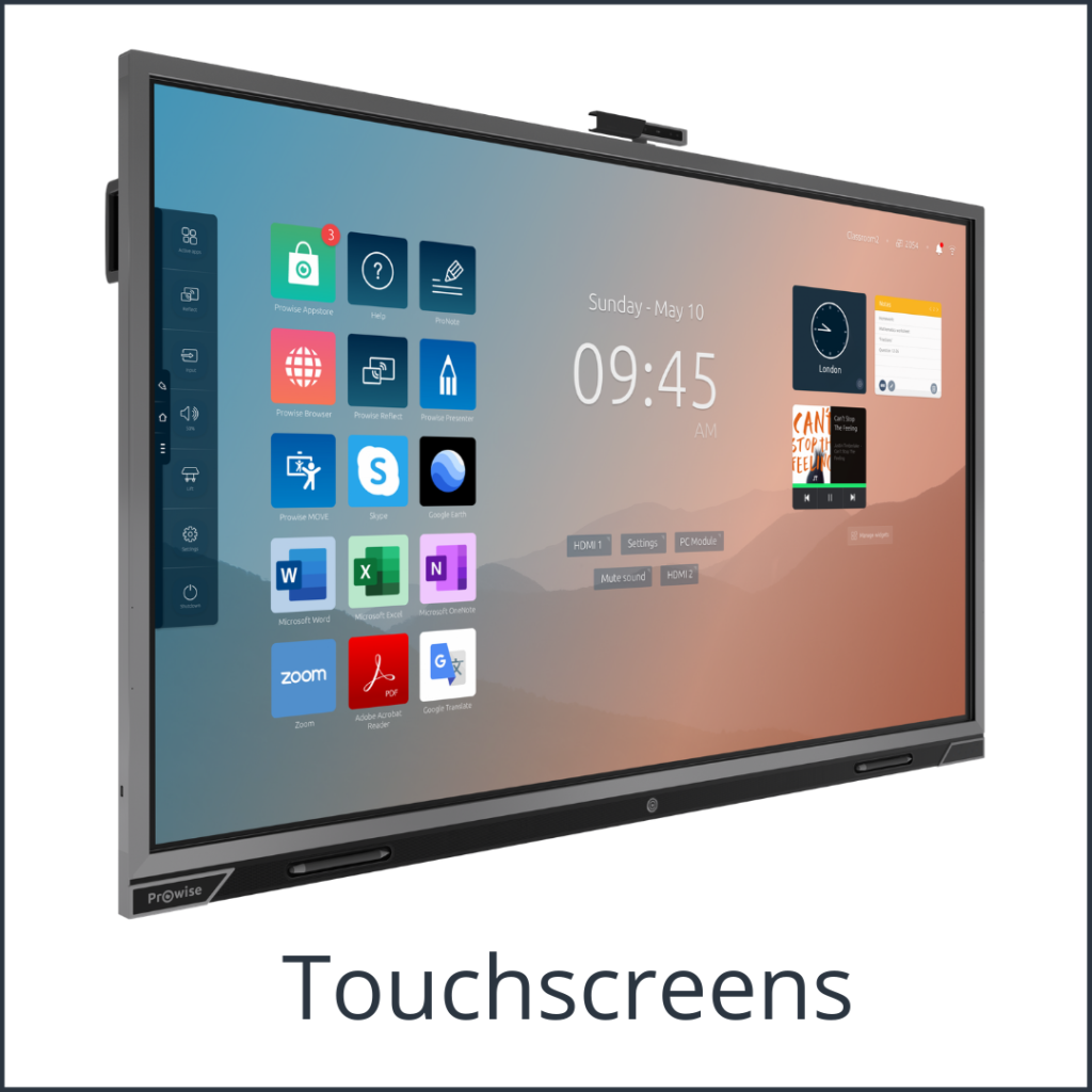 Touchscreens - Media Service