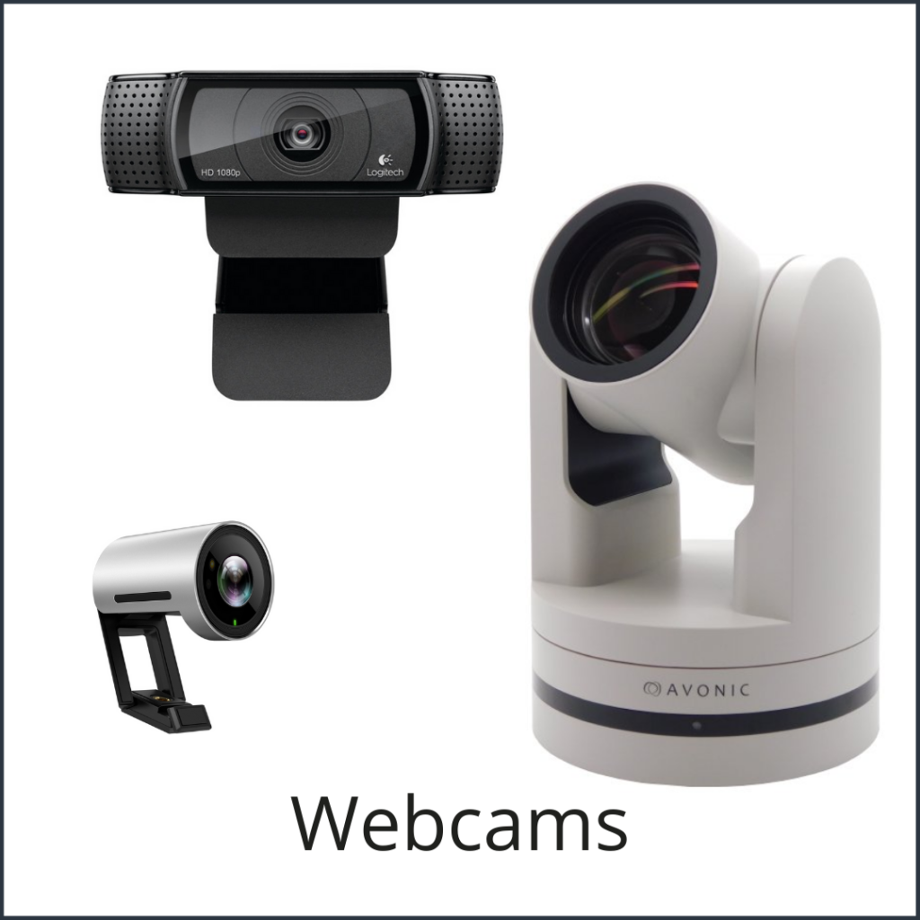 Videoconferencing webcams - Media Service