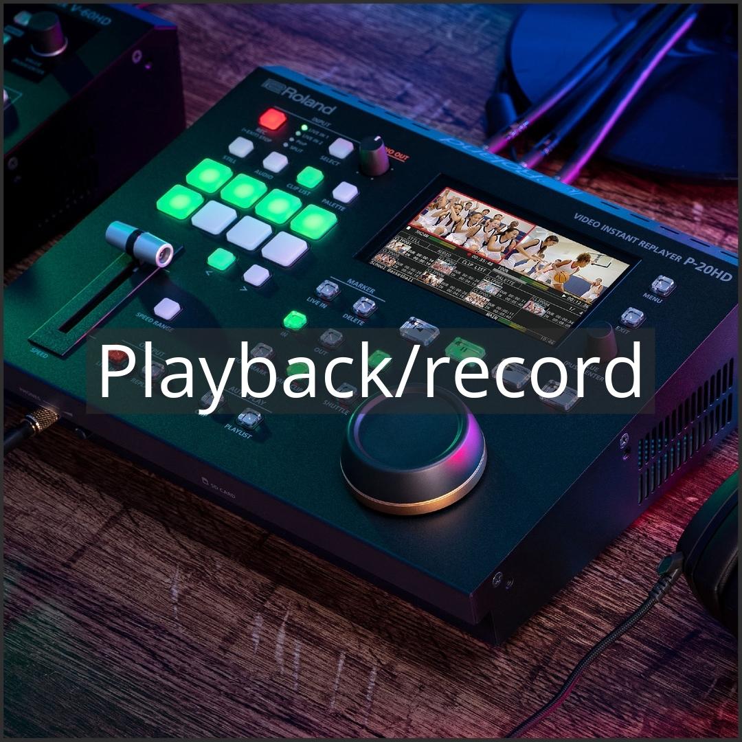 Roland Playbackrecord - Media Service