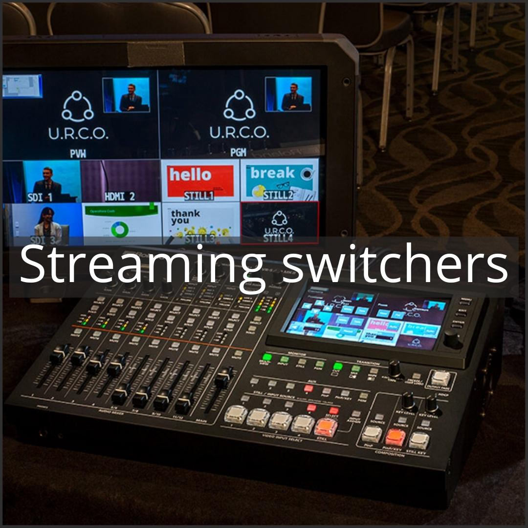 Roland Streaming switchers - Media Service